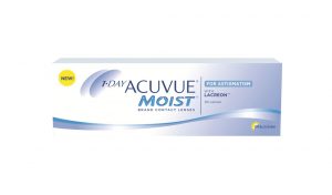 1-Day Acuvue Moist for Astigmatism (plussat ja isot miinukset) 30-pack