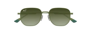 Maui Jim HTS 633-15 LEWALANI Shiny Green Maui HT