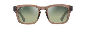 Maui Jim HTS643-01 MALUHIA Shiny Trans Light Brown / Maui HT