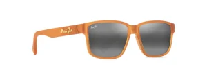 Maui Jim 688-29 Kuniahi AF Matte Transperent Orange Neutral Grey