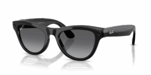 Ray Ban Meta SKYLER (Gen 2) RW4014 Shiny Black Polar Gradient Graphite 52-