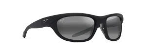 Maui Jim 349-02 Haulani Matte Black Neutral Grey