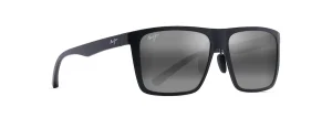Maui Jim 455-02 Honokalani Matte Black Neutral Grey