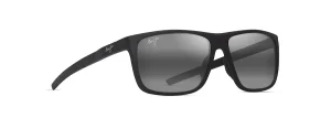 Maui Jim 598-02 Lehopulu Matte Black Neutral Grey