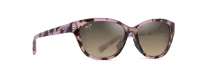 Maui Jim HS344-10A Punono Shiny spotted Pink Havana