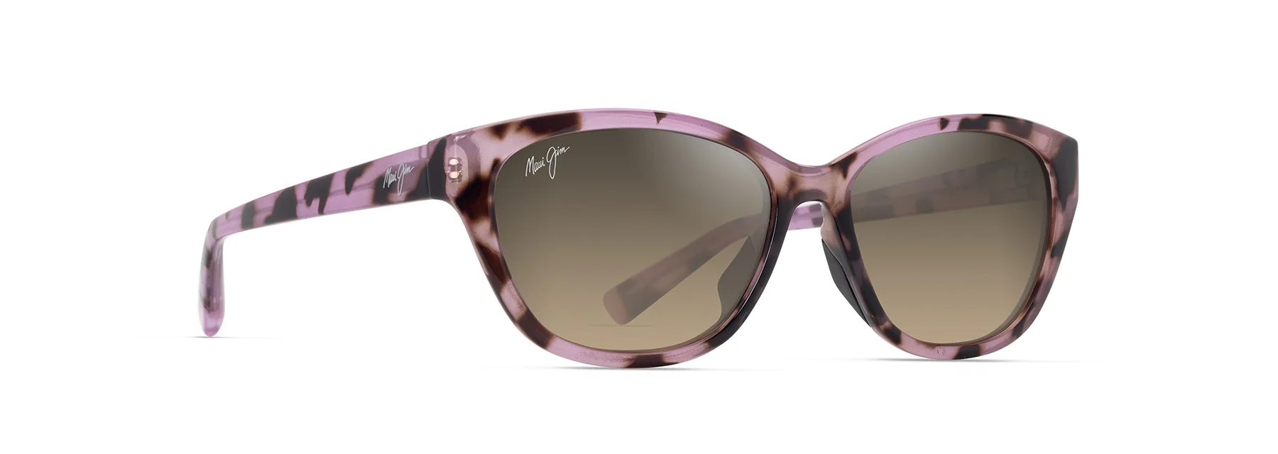Maui Jim HS344-10A Punono Shiny spotted Pink Havana