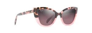 Maui Jim RS892-09 Blossom Pink Havana w/ Rose Maui Rose