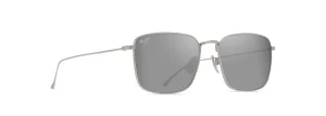 Maui Jim S592-17A Kahako Matte Silver Hawaii Seashine