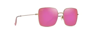 Maui Jim P590-16A Lipine Shiny Rose Gold Sunrise Maui Pure